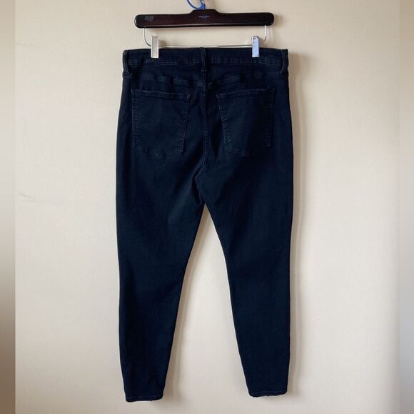 Pistola Black Mid-Rise 10" Skinny Jeans Size 32 - Picture 3 of 11